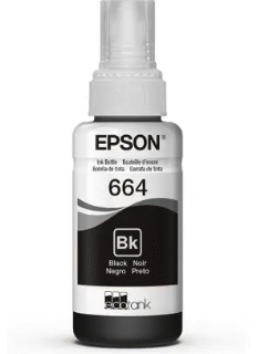 Botella de tinta EPSON Negra T664
