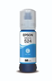 Botella de tinta EPSON Cyan T524