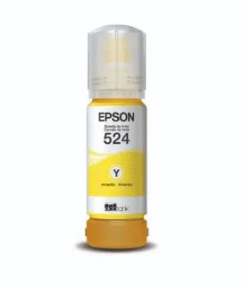 Botella de tinta EPSON Amarilla T524